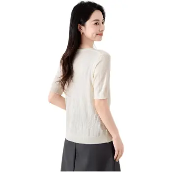 X MOOM Regular T Shirt Women's Ecru