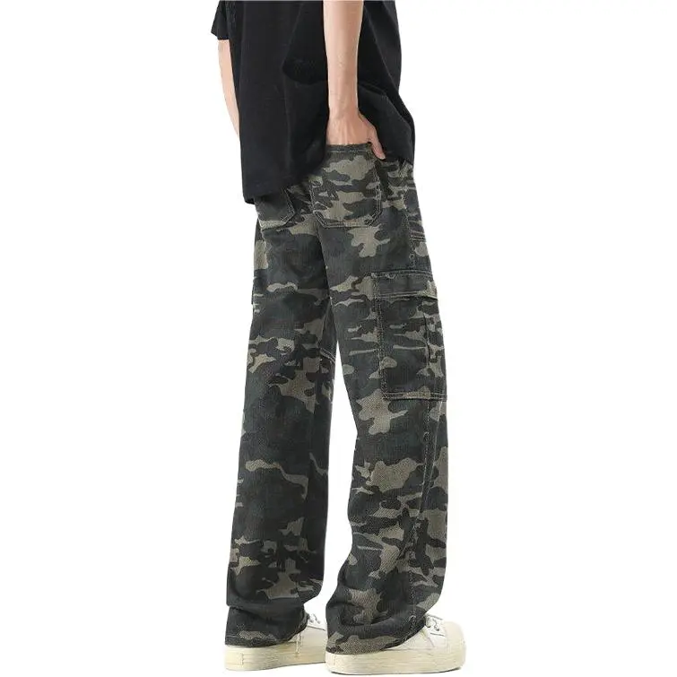 ACUOD BY CHANU Jeans Unisex Camouflage-5