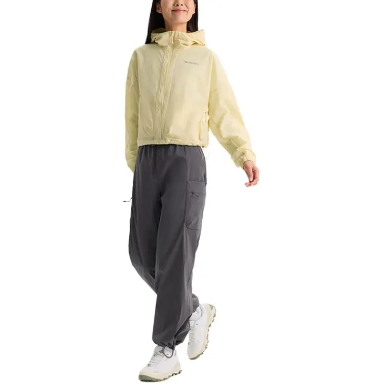 Columbia HIKE365 Jackets & Coats Women's Gravel Yellow-2