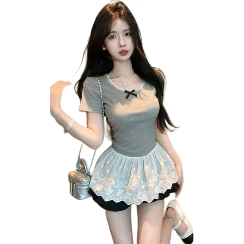 Dior Beauty Two Piece Skirt Sets Women's-4