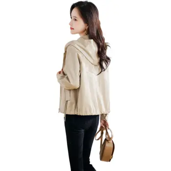 Hang Yi Court Jackets Coats Women's Khaki