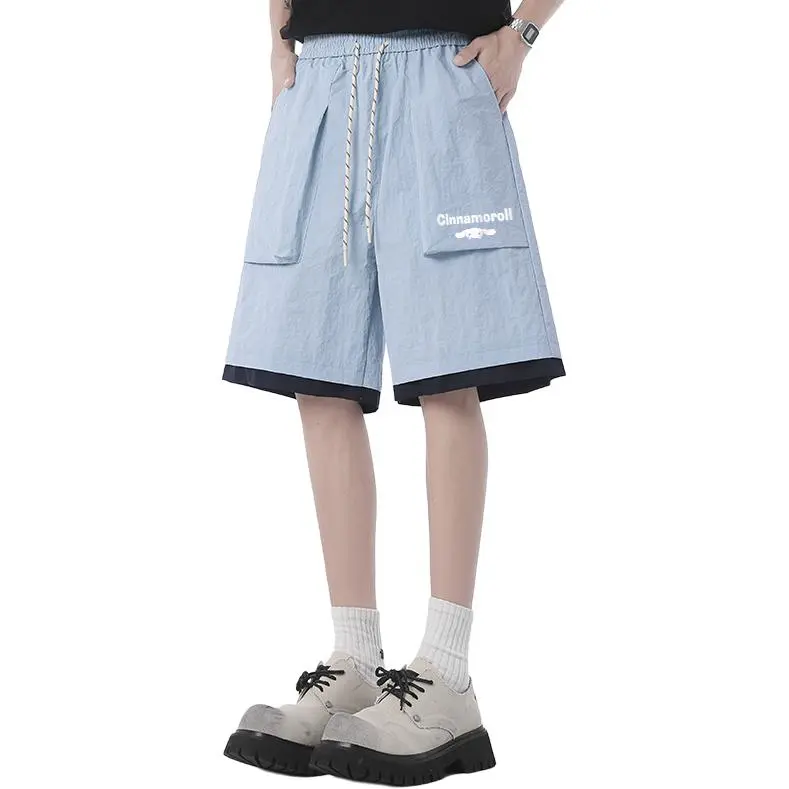 Sanrio x CINNAMOROLL Yugui Dog Casual Shorts Unisex-14