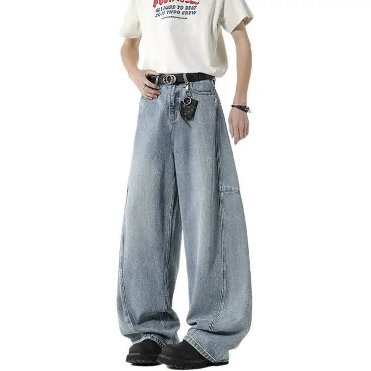 YOFVV Jeans Unisex Blue-5