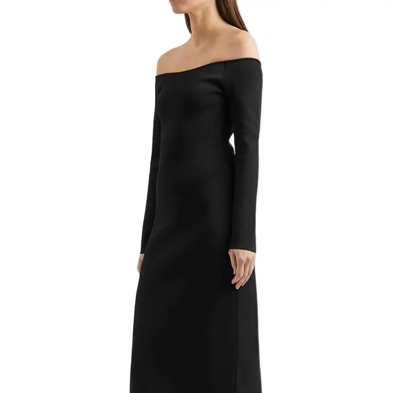 THE ROW Long-Sleeved Dresses Women's Black-3