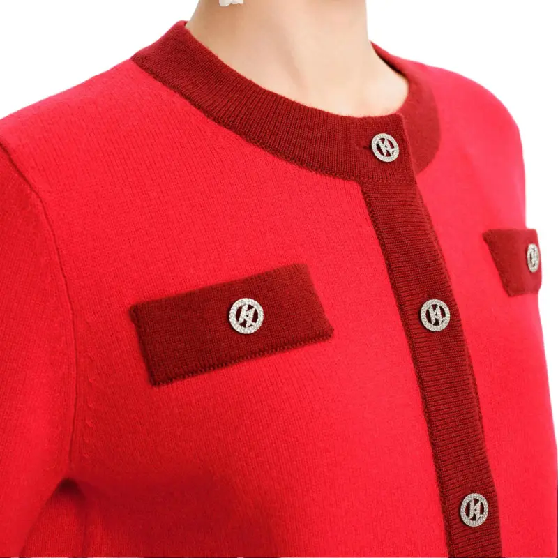 KARL LAGERFELD SS24 Knitwear Women's Red-4