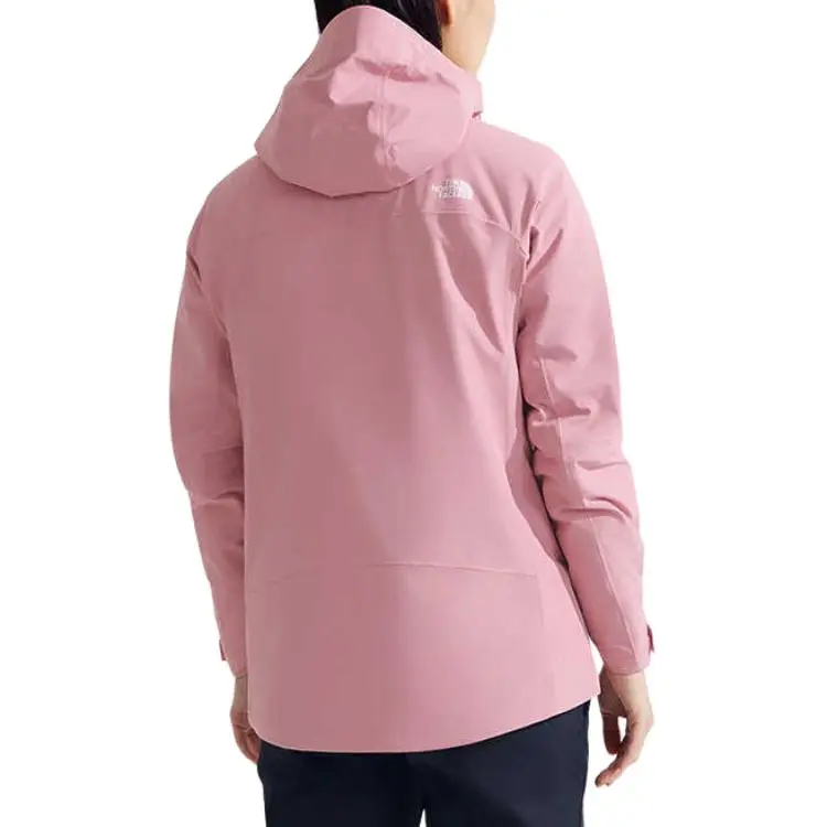 THE NORTH FACE City Outdoor Collection Windbreaker Jackets Women's Falling Cherry Blossom Purple-3