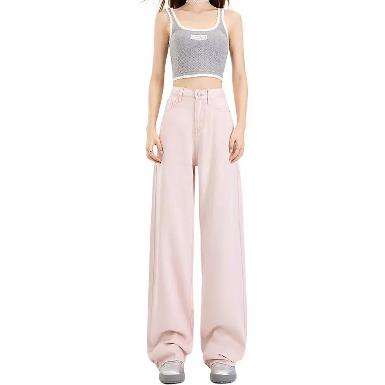 Kazakhstan Jeans Women's Millennial Pink-3
