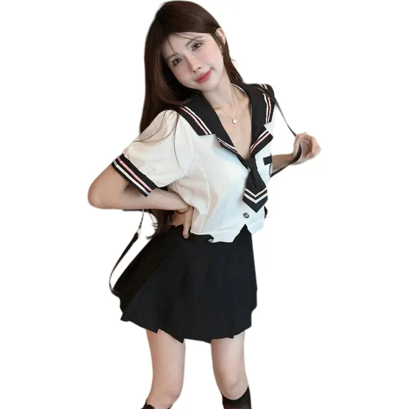Mu Xiao Xin Two Piece Skirt Sets Women's-2