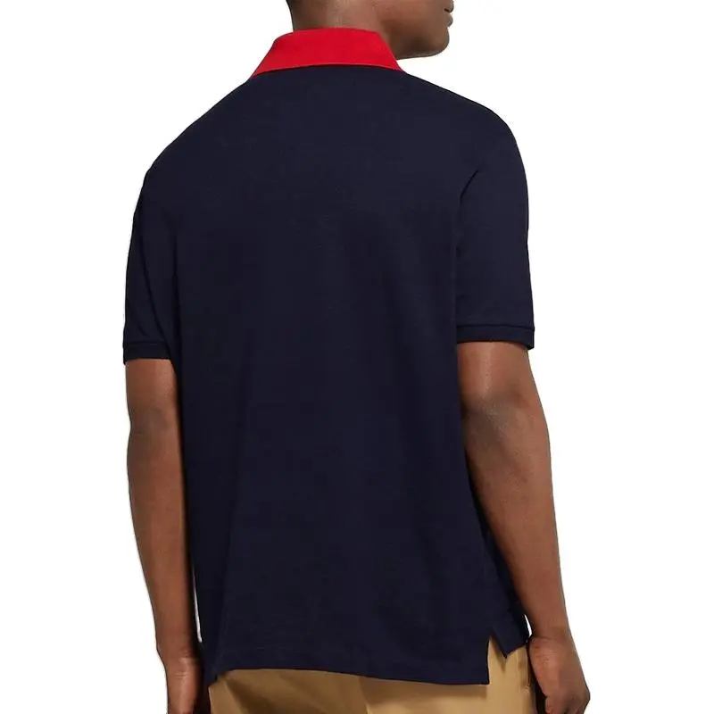 GUCCI FW22 Polo Shirt Men's Midnight Blue-2