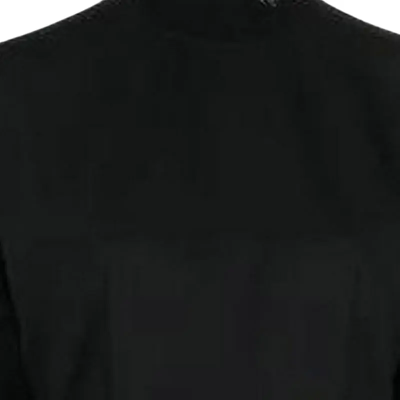 PRADA FW22 Long Sleeved Dress Women's Black-4