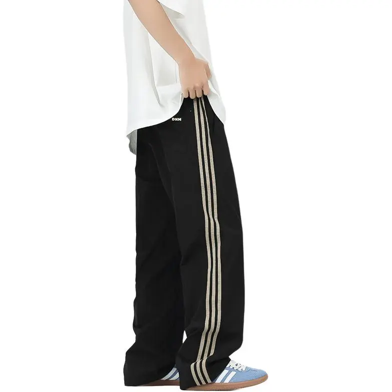 DARK HORSE Design Sens Speed Dry Long Pants, Relaxed Straight Fit Casual Pants Unisex-1