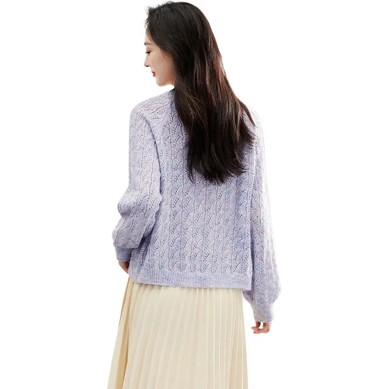 VICTORIA&VERA Knitwear Women's Purple-1