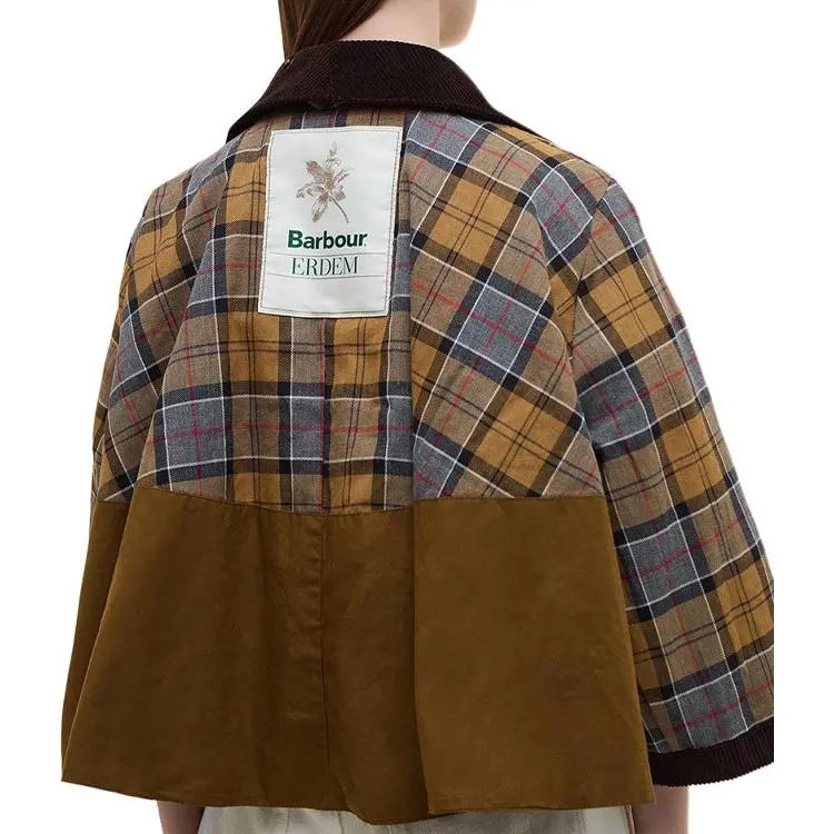 BARBOUR x Erdem SS25 Jackets Coats Women's Brown-3
