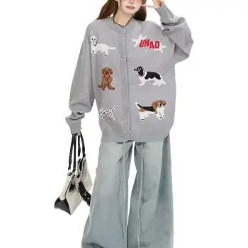 FOMOCE Knitwear Unisex Gray