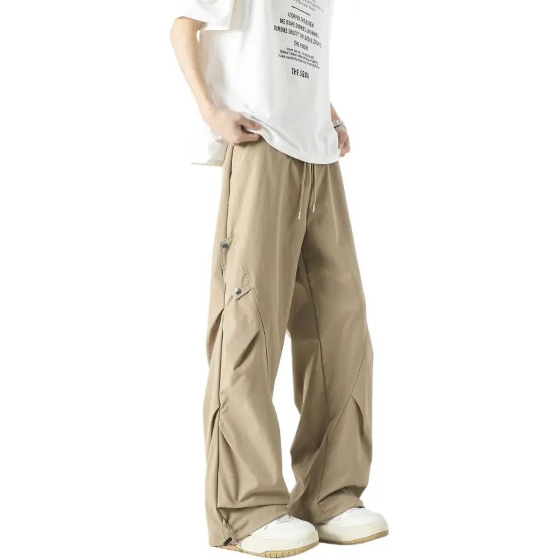 ARCANEFUNK Casual Pants Unisex Khaki-6