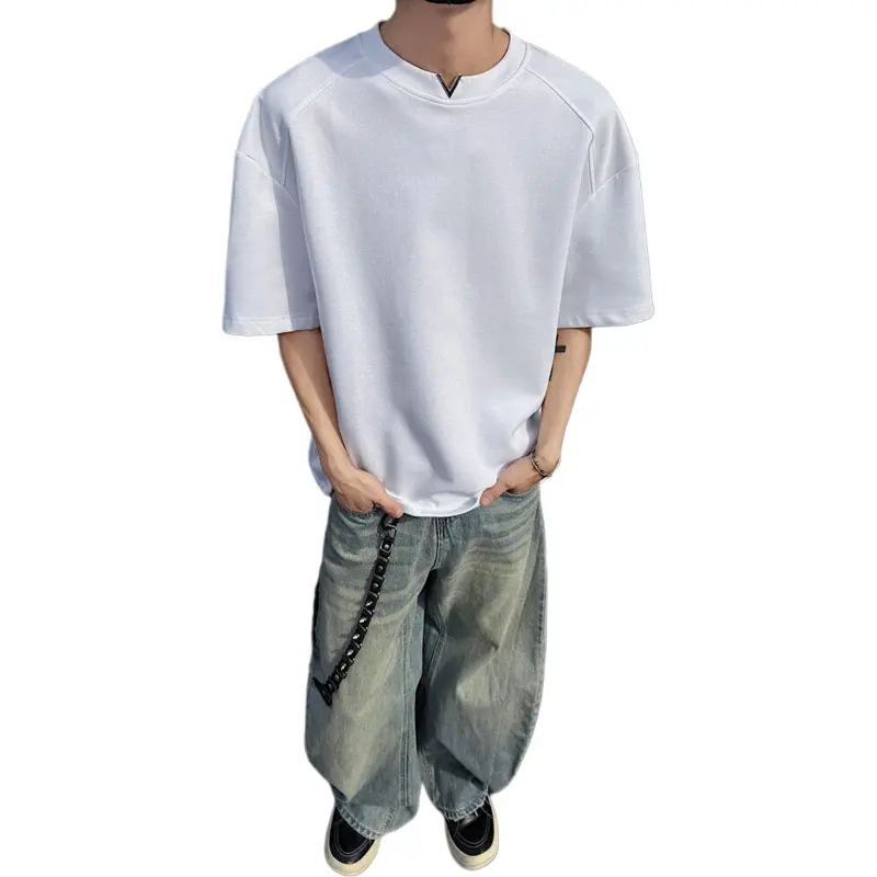 PAINT STAIN Fashion Versatile T Shirt Unisex-4