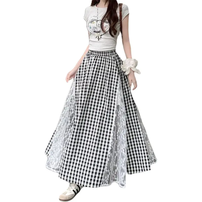 Dior Beauty Casual Long Skirt Women's-10