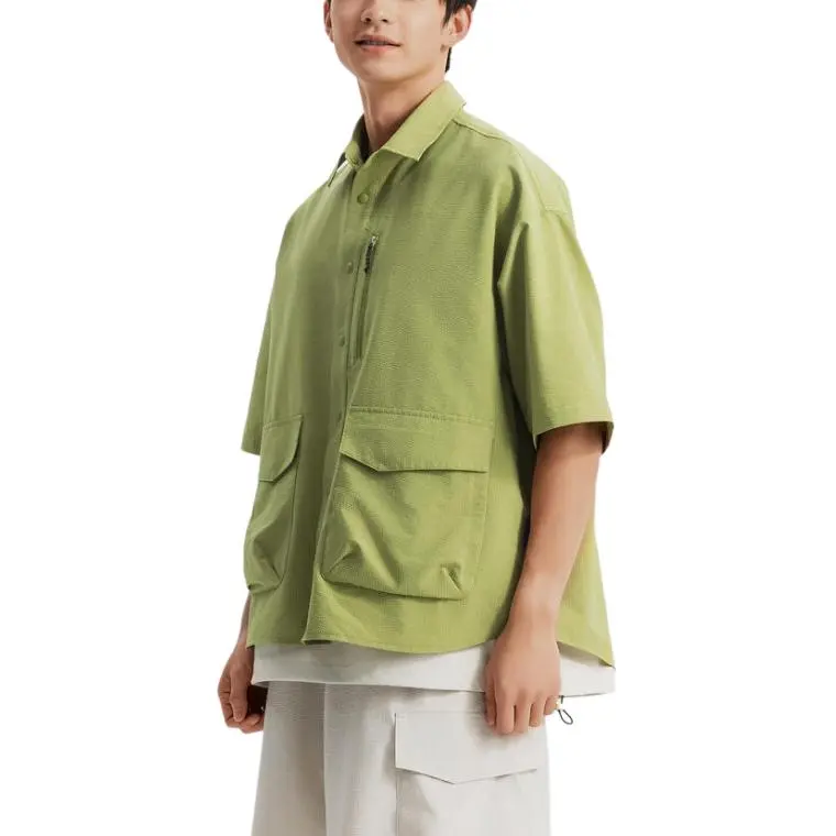 DECATHLON Shirt Men's Olive Green-3