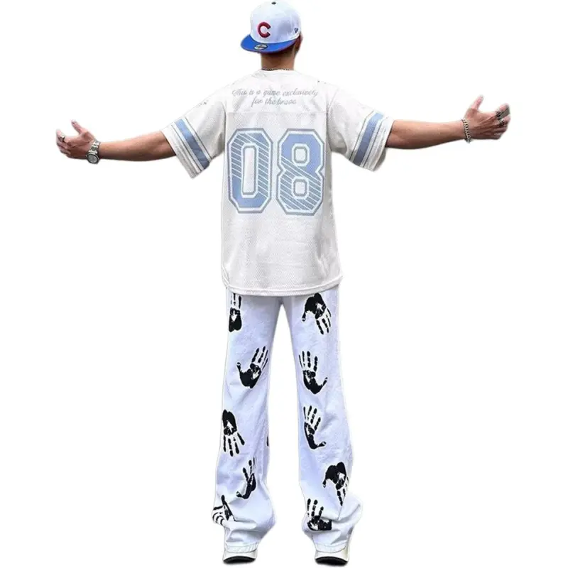 Weles Jeans Unisex White-5