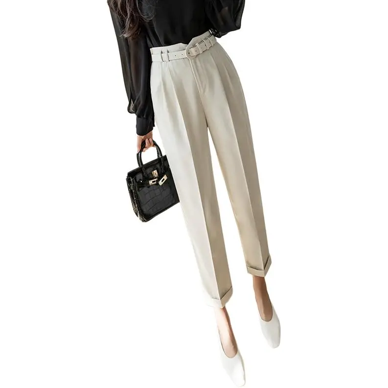 GOSO Straight Fit Cigarette Pants Women's-1