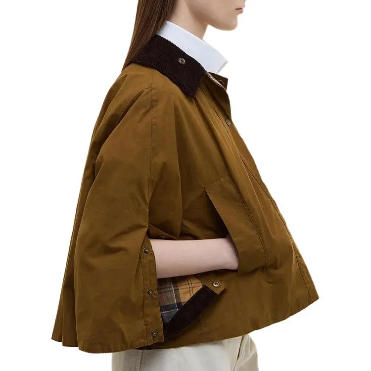 BARBOUR x Erdem SS25 Jackets Coats Women's Brown-4