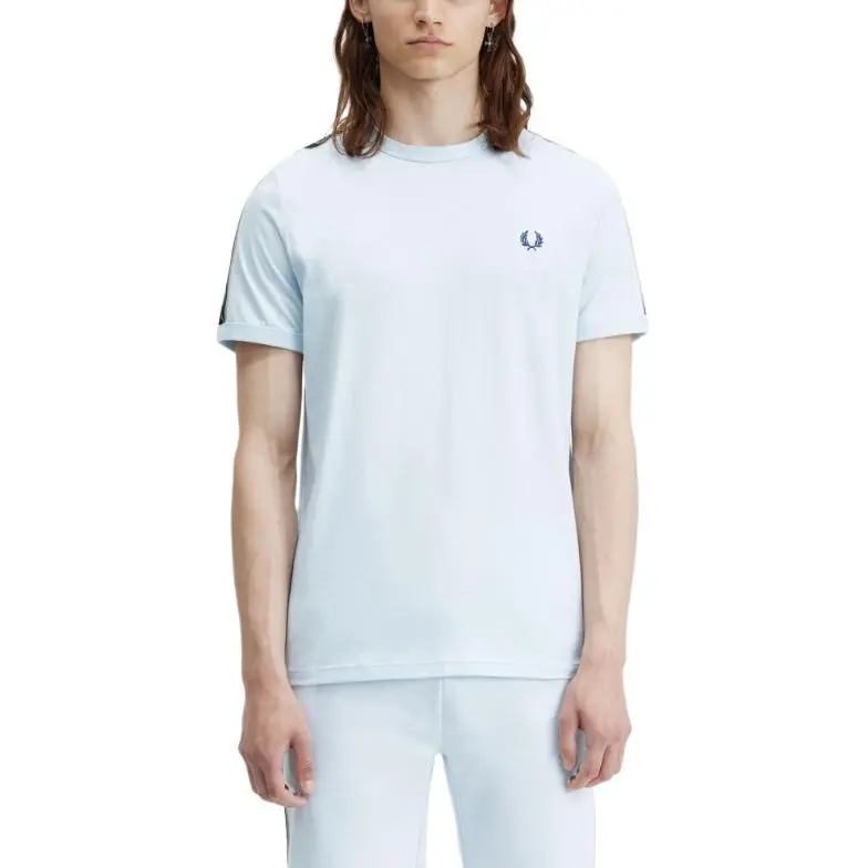 FRED PERRY FW23 T Shirt Men's Blue-2