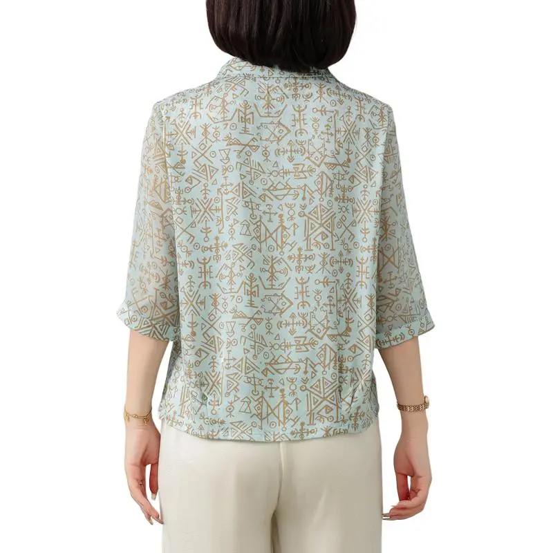 PIERRE CARDIN Chiffon Shirt Women's-1