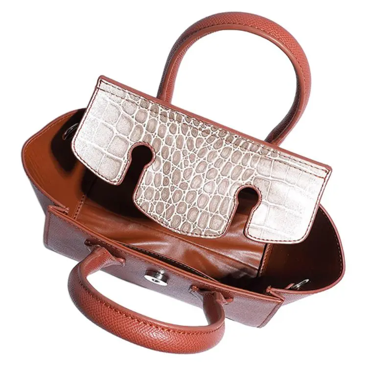 Vigno Synthetic Leather Shoulder Bag Crossbody Bag Handbag Regular Women's Red Brown/Black/Caramel/Blue-5