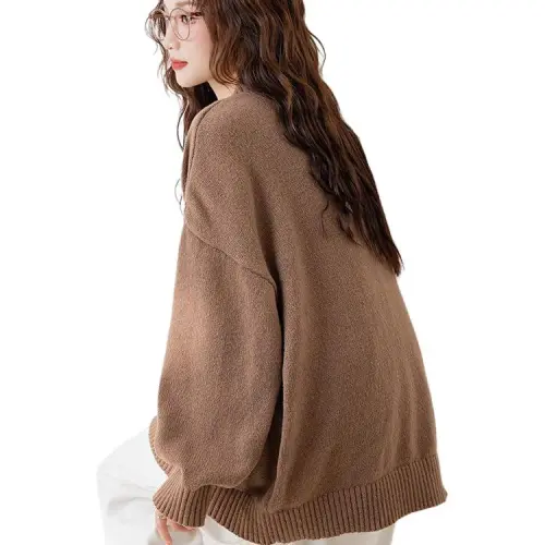 Tonlion Sweater Women's Khaki Brown