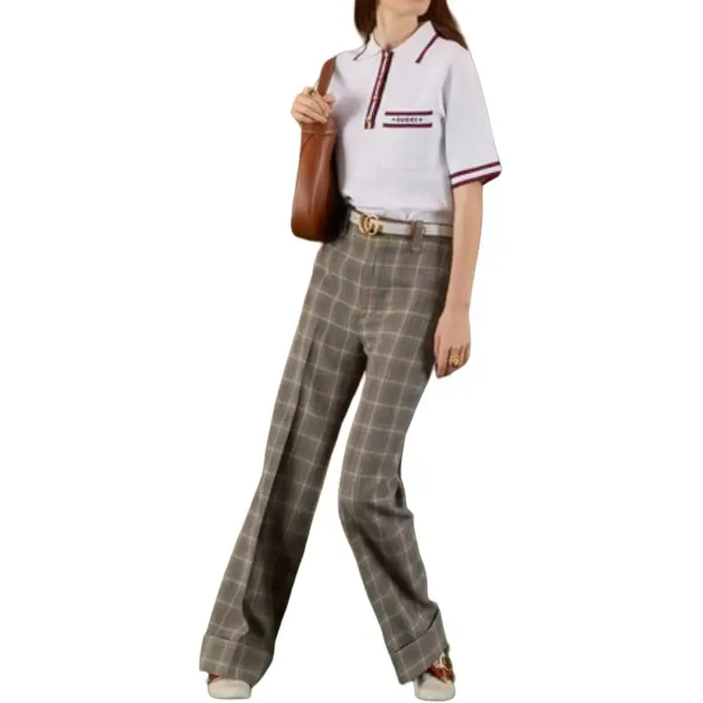 GUCCI GUCCI Love Parade SS22 Polo Shirt Women's White-1