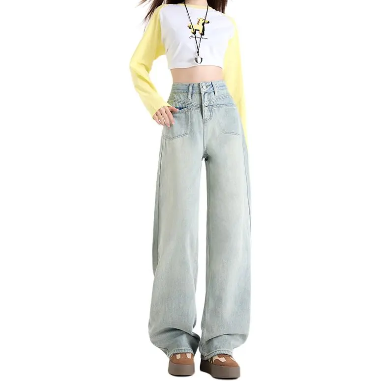 Kazakhstan Jeans Women's Nostalgic Blue-4