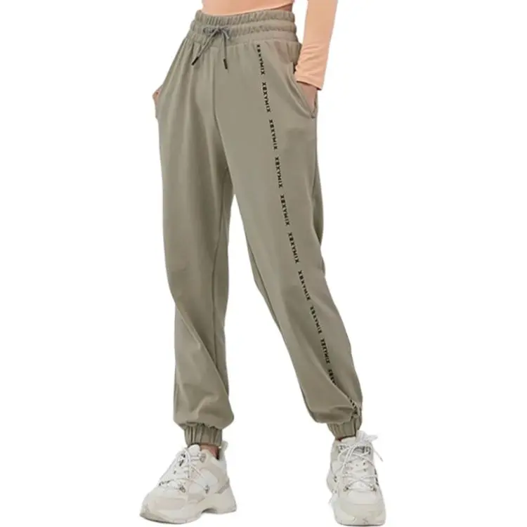 XEXYMIX Knitted Sweatpants Women's Timber-2