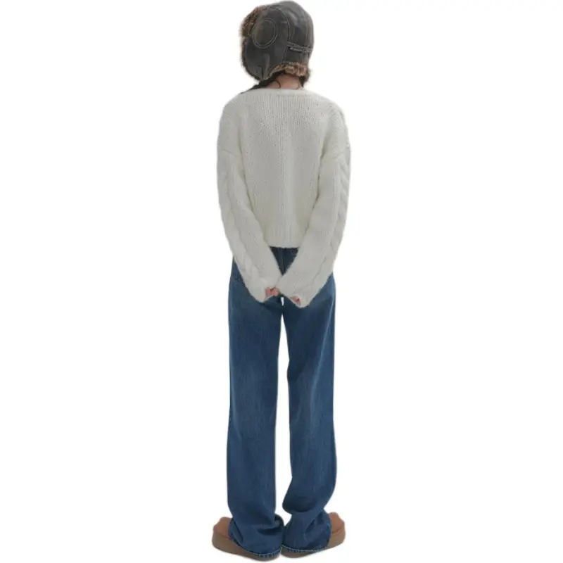 TWOI Design Lab Knitwear Women's Cream White-2