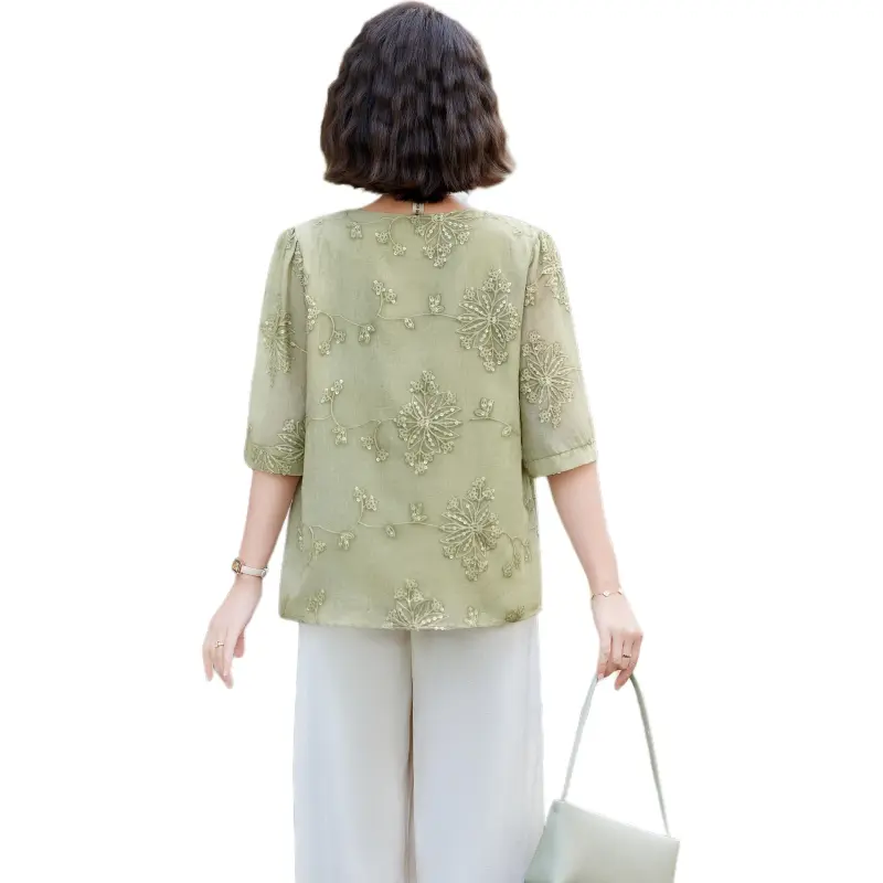 PIERRE CARDIN Chiffon Shirt Women's-5