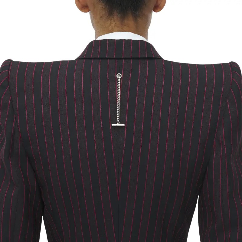 McQ Alexander McQueen Pinstriped Blazer-5