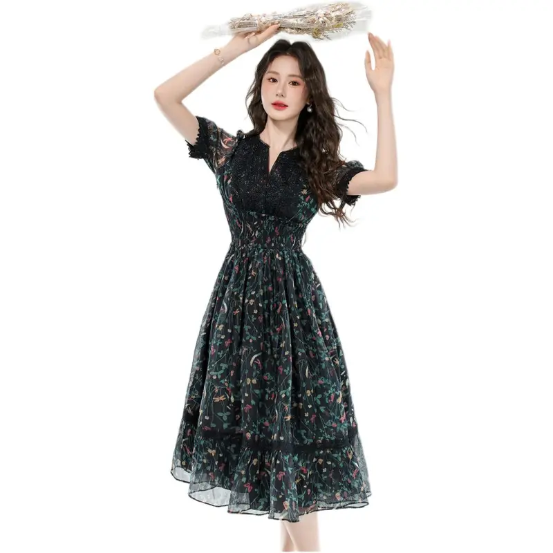 Dior Beauty Short Sleeved Dress Women's-3