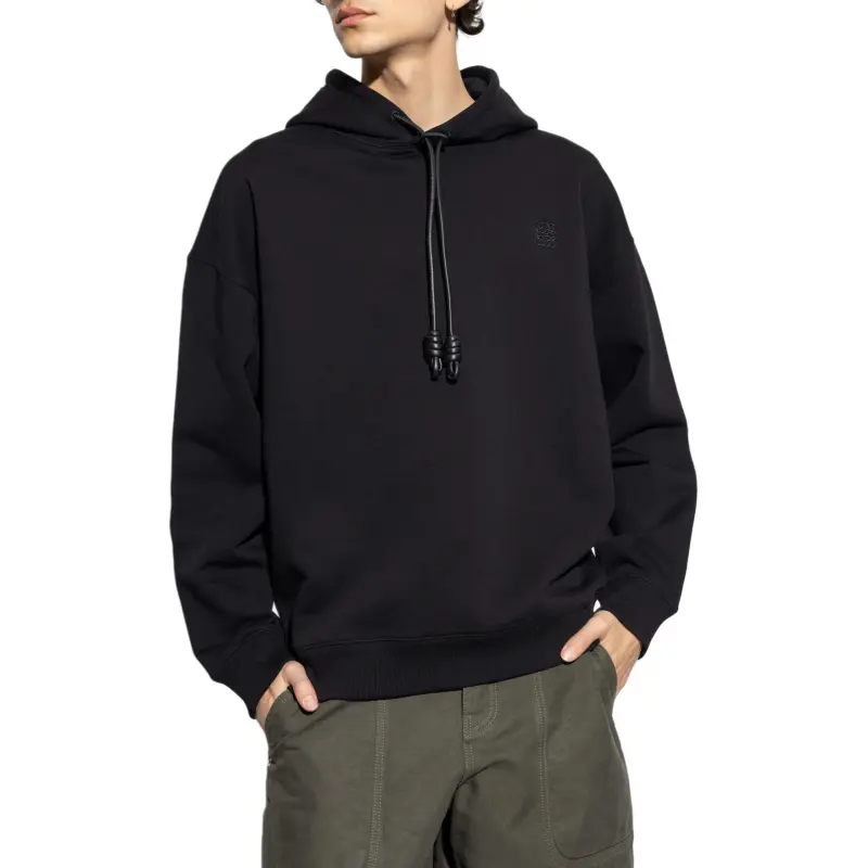 LOEWE Anagram embroidered Hoodie-1