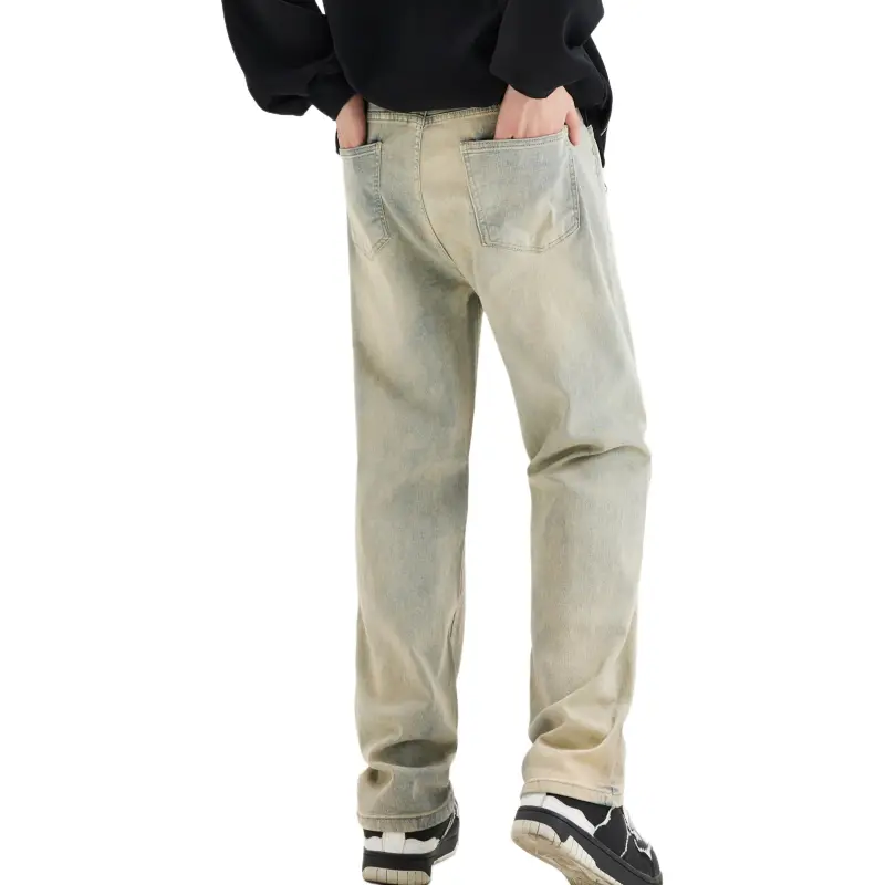 7 SEVFUN Jeans Unisex Yellow Mud-1