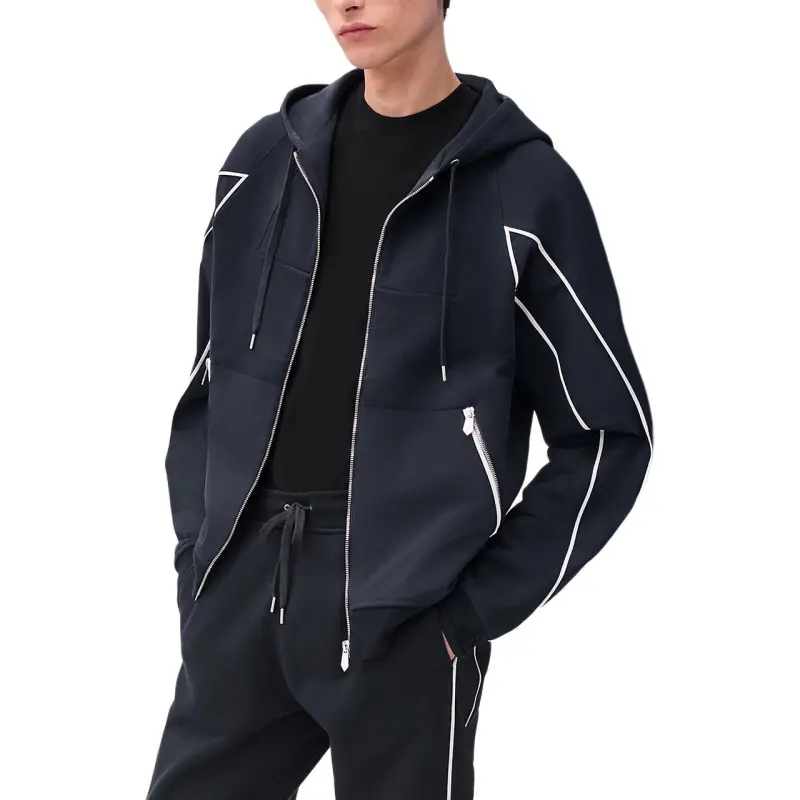 HERMES Jackets & Coats Men's Marine Blue-2