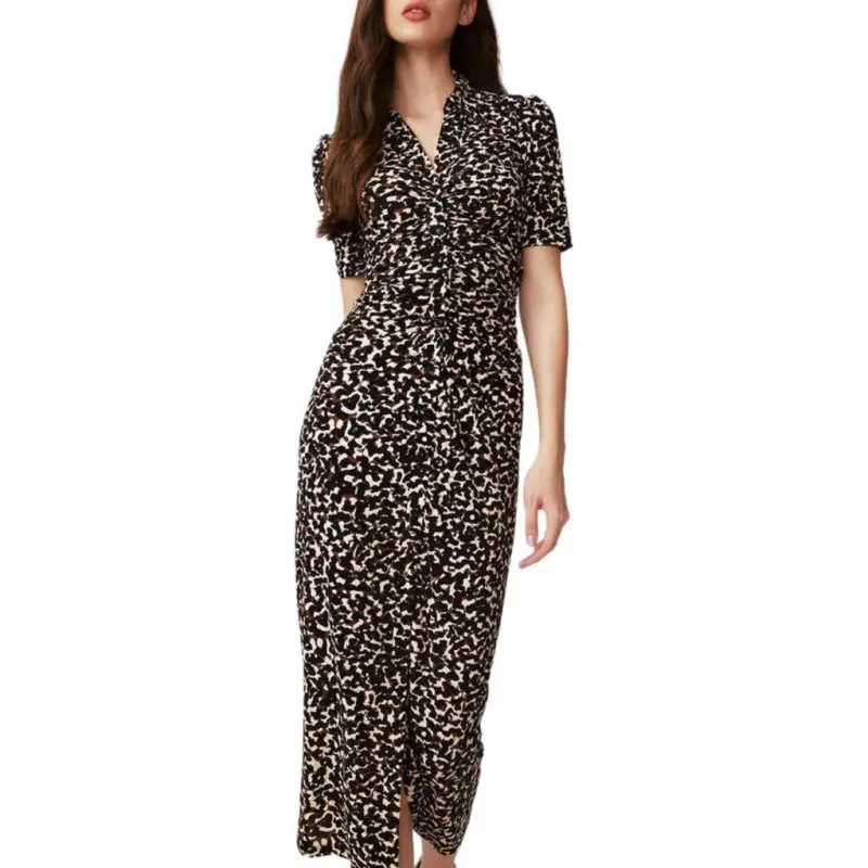 DVF Diane Von Furstenberg Zoey Printed Midi Dress-1