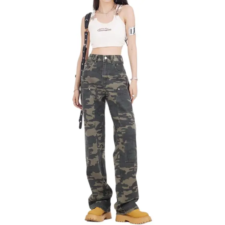 CORNILOT Jeans Unisex Camouflage-4