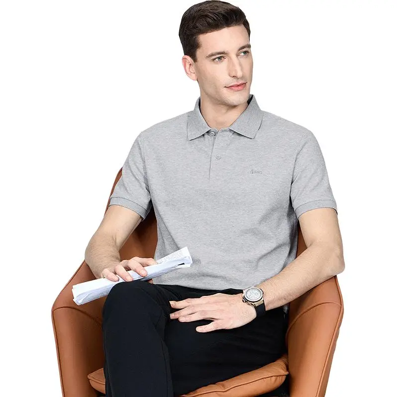 FIRS Polo Shirt Men's Heather Gray-2