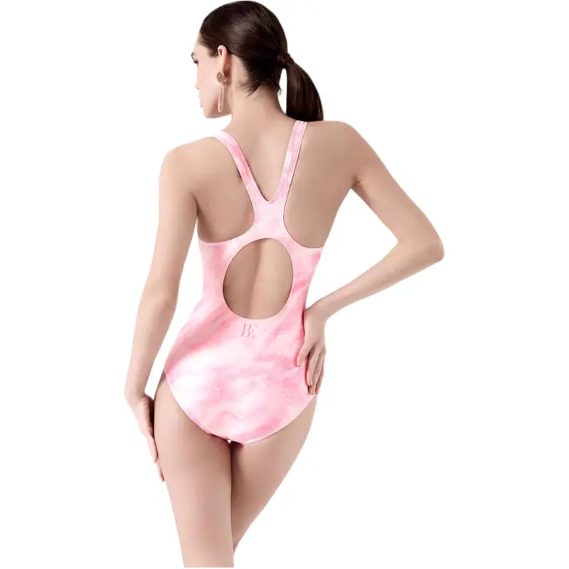 BALNEAIRE One-Piece Swimsuit For Hot Springs Women's Luminous Pink-2