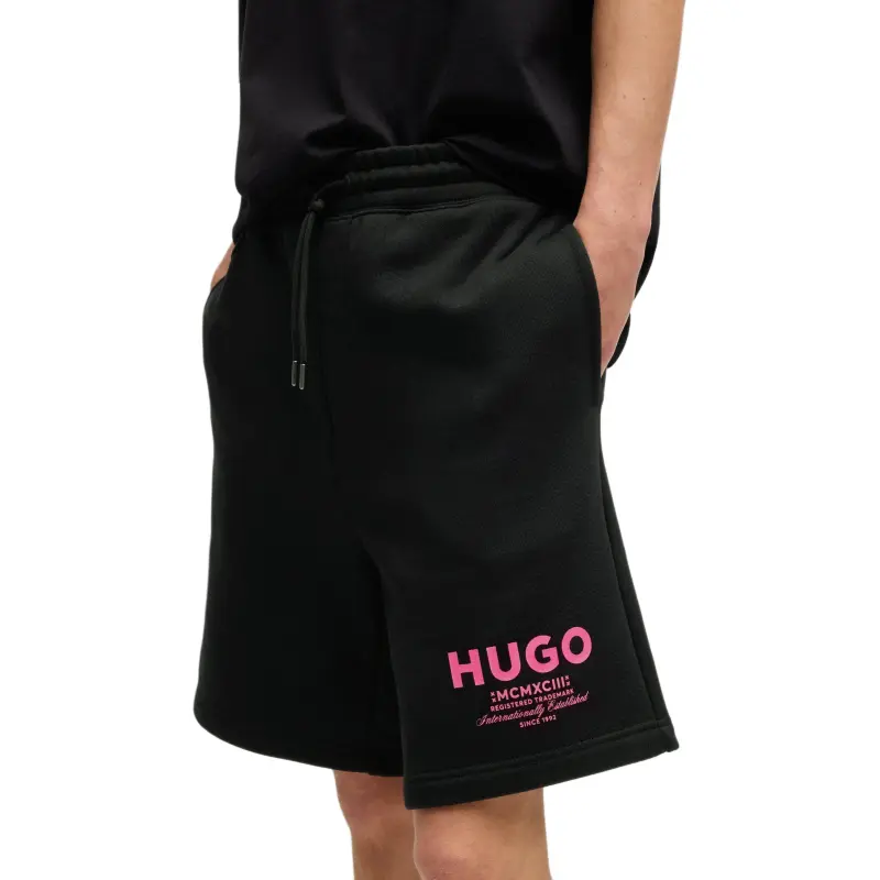 HUGO BOSS Casual Shorts Men's Black-4