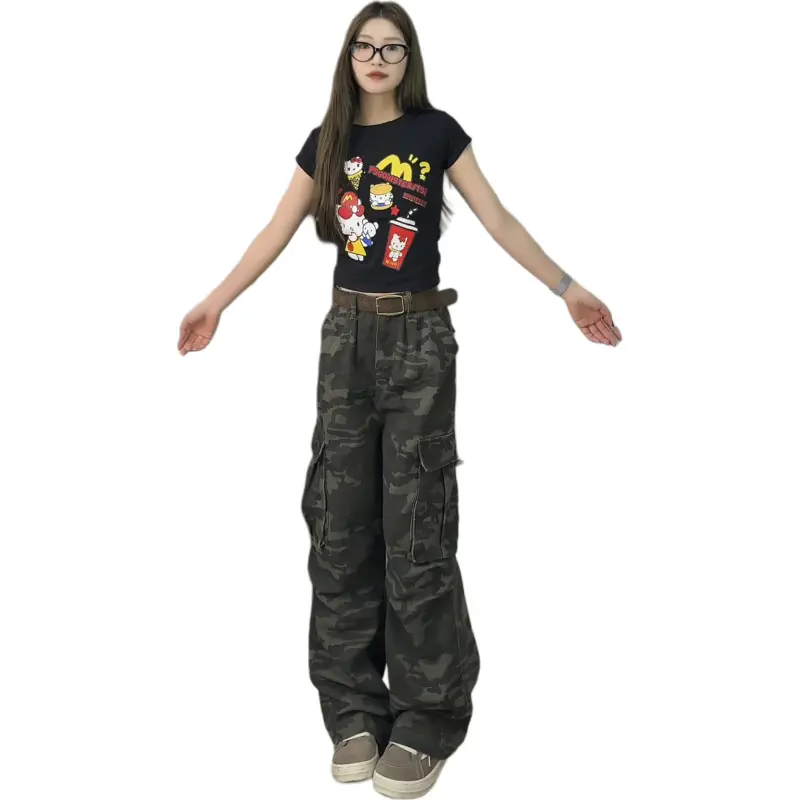 FA2LO Jeans Unisex Camouflage-4