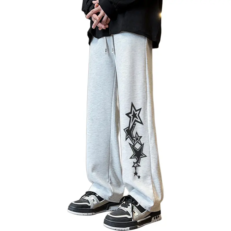 FASTFISH Casual Pants Unisex-8