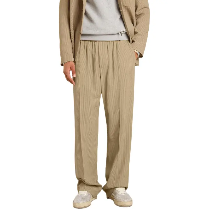 Golden Goose Straight Leg Pleated Trousers-3