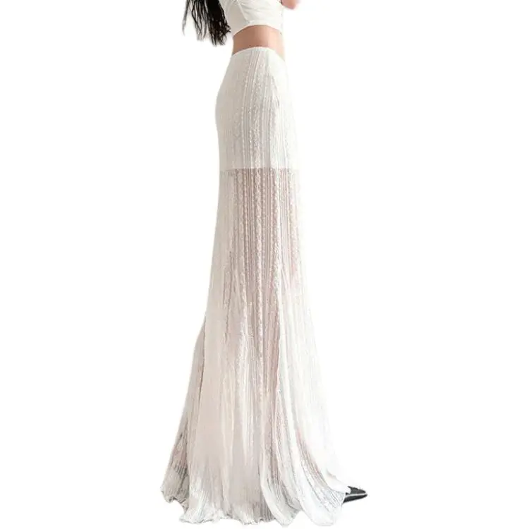 PLUSONEONE+ Casual Long Skirt Women's-1