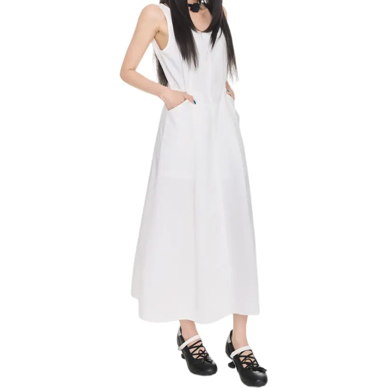 Kazakhstan Sleeveless Dress Women's-2