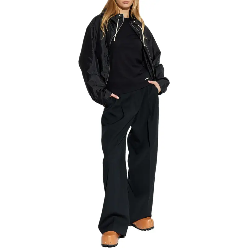 JIL SANDER Drawstring Hooded Jacket-3